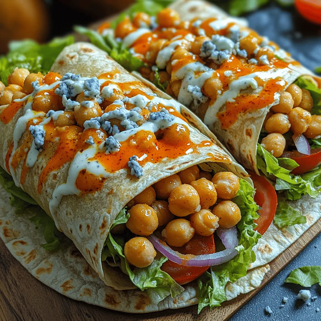 In recent years, there has been a remarkable surge in the popularity of plant-based meals, with many people embracing healthier eating habits and exploring the vast array of flavors available in vegetarian and vegan cuisine. Among the star ingredients of these wholesome dishes, chickpeas have emerged as a favorite due to their versatility and nutritional profile. The Crunchy Buffalo Chickpea Wraps is an exemplary dish that encapsulates the essence of this trend, offering a perfect balance of spice and creaminess that appeals to both vegetarians and non-vegetarians alike. Whether you're looking for a satisfying lunch or a quick dinner option, these wraps deliver a punch of flavor while nourishing your body.