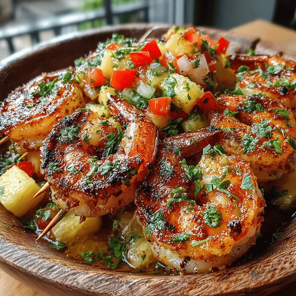 Tropical Paradise Shrimp Skewers offer a delightful culinary experience that transports your taste buds to sun-soaked beaches with every bite. This dish combines succulent shrimp with vibrant tropical flavors, making it a perfect choice for summer grilling or any outdoor gathering. With its enticing combination of sweet and savory elements, this recipe captures the essence of summer and invites you to indulge in a flavorful escape.