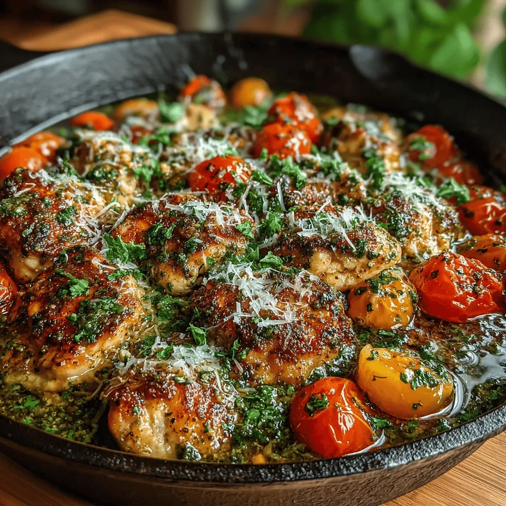 When it comes to quick and delicious weeknight dinners, few dishes can rival the charm of a skillet meal. Introducing the Quick & Zesty Pesto Chicken & Tomato Skillet—a vibrant, flavorful dish that seamlessly blends succulent chicken, juicy cherry tomatoes, and the aromatic punch of basil pesto. This recipe not only tantalizes the taste buds but also appeals to busy home cooks looking for a speedy solution to dinner.