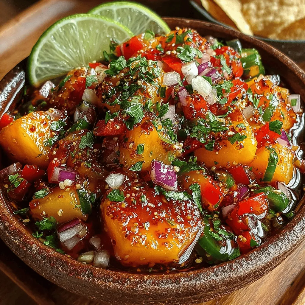 As the summer sun warms our days and fresh produce fills the markets, there's no better time to explore the vibrant world of flavors that seasonal ingredients can offer. One such delightful creation is Sweet Peach Salsa, a recipe that promises to elevate your culinary repertoire with its perfect balance of sweetness, spice, and tang. This salsa stands out not only for its mouthwatering taste but also for its eye-catching presentation, boasting a colorful array of fresh ingredients.