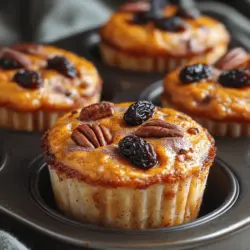 To create the perfect Sweet Pumpkin Pie Breakfast Cups, understanding the ingredients is essential. Each component plays a vital role in both flavor and nutrition, contributing to a wholesome breakfast experience.
