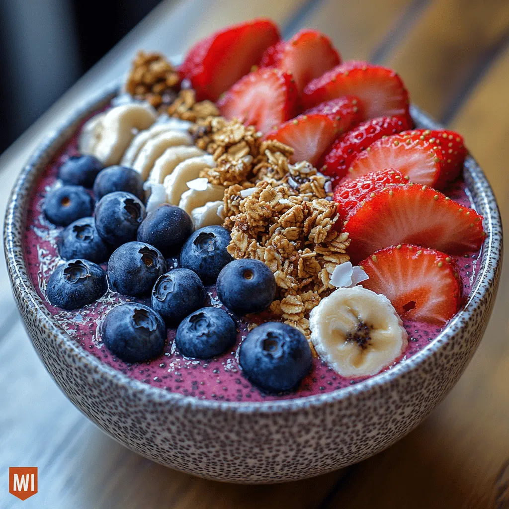 Smoothie bowls are more than just a trendy food item; they represent a convenient and delicious way to incorporate a variety of nutrients into your diet. The primary distinction between a smoothie and a smoothie bowl lies in their texture and presentation. Smoothies are typically blended to a liquid consistency and consumed through a straw, while smoothie bowls are thicker, allowing for a spoonable experience that encourages creativity with toppings.