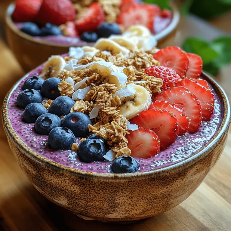Smoothie bowls are more than just a trendy food item; they represent a convenient and delicious way to incorporate a variety of nutrients into your diet. The primary distinction between a smoothie and a smoothie bowl lies in their texture and presentation. Smoothies are typically blended to a liquid consistency and consumed through a straw, while smoothie bowls are thicker, allowing for a spoonable experience that encourages creativity with toppings.