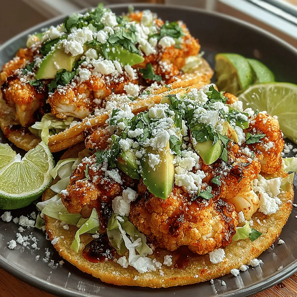 If you’re on the lookout for a dish that marries bold flavors with nutritious ingredients, look no further than Spicy Buffalo Cauliflower Tostadas. This innovative recipe takes the humble cauliflower and elevates it into a spicy, crispy delight that is sure to impress even the most discerning palates. The combination of roasted cauliflower tossed in zesty buffalo sauce and served atop crunchy corn tostadas creates a textural and flavor experience that is simply irresistible. Whether you’re hosting a party, seeking a quick and nutritious weeknight dinner, or indulging in a flavorful dish for yourself, these tostadas are the perfect solution.