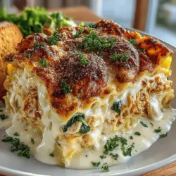When it comes to comfort food, few dishes compare to the warm, cheesy embrace of lasagna. Enter the "Creamy Dreamy Slow Cooker Chicken Alfredo Lasagna," a delightful twist on the classic that has captured the hearts and appetites of families everywhere. This recipe not only offers a rich and creamy flavor profile but also provides the convenience that comes with slow cooking, making it a perfect choice for busy weeknights or leisurely family gatherings. With minimal hands-on time and maximum deliciousness, this dish is bound to become a staple in your household.