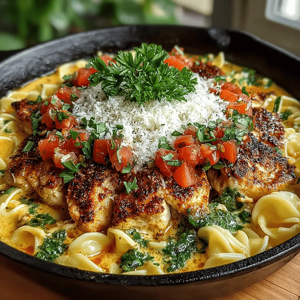 When it comes to quick and satisfying weeknight meals, few dishes can rival the Creamy Tomato Basil Chicken Skillet. This delectable one-pan wonder is a harmonious blend of tender chicken, rich cream, and the fresh, aromatic notes of basil and tomatoes. Not only does it promise a feast for the senses, but it also delivers a comforting warmth that makes it a favorite among families seeking a delicious yet uncomplicated dinner option.
