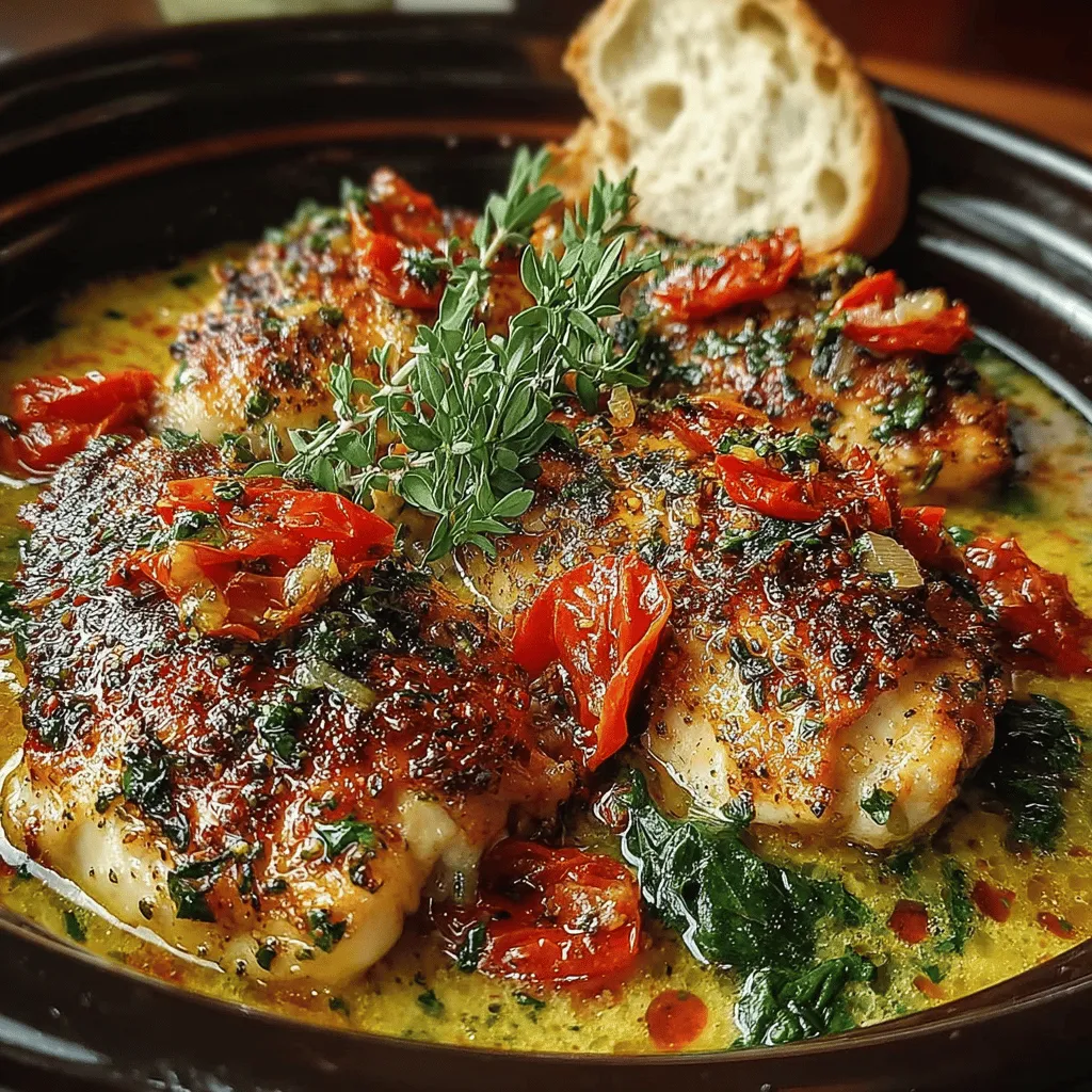 Creamy Tomato Basil Chicken Delight is a dish that embodies comfort food at its finest. This recipe combines tender chicken with a luscious, creamy tomato sauce, infused with the aromatic essence of fresh basil and garlic. Each bite delivers a delightful balance of savory flavors and enticing aromas, making it an ideal meal for both family gatherings and cozy weeknight dinners.