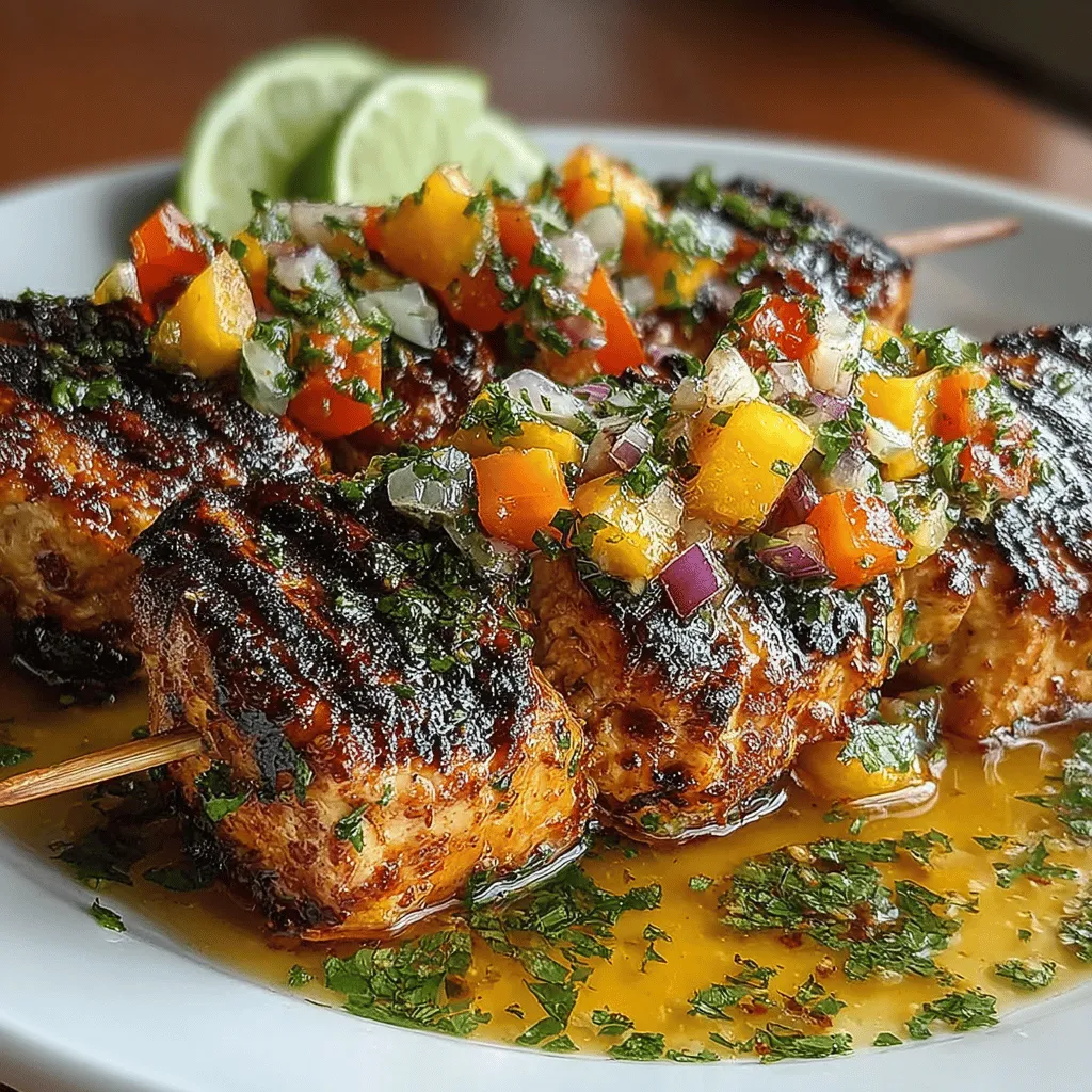 When it comes to summer dining, few dishes capture the essence of the season quite like grilled chicken skewers paired with sweet peach salsa. This vibrant recipe not only showcases the juicy sweetness of fresh peaches but also highlights the smoky, savory flavor of grilled chicken. Whether you're planning a backyard barbecue, hosting a family dinner, or enjoying a casual outdoor gathering, this dish is sure to impress your guests and tantalize their taste buds.