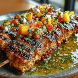 When it comes to summer dining, few dishes capture the essence of the season quite like grilled chicken skewers paired with sweet peach salsa. This vibrant recipe not only showcases the juicy sweetness of fresh peaches but also highlights the smoky, savory flavor of grilled chicken. Whether you're planning a backyard barbecue, hosting a family dinner, or enjoying a casual outdoor gathering, this dish is sure to impress your guests and tantalize their taste buds.