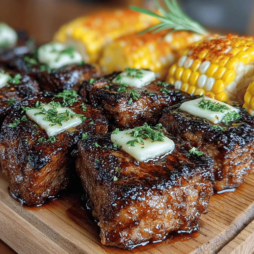 Savory Garlic Butter Steak Bites paired with Sweet Corn on the Cob is a delightful meal that embodies the essence of comfort food. This dish is not only mouthwatering but also incredibly easy to prepare, making it an excellent choice for busy weeknights or casual gatherings with friends and family. The rich, buttery flavor of the steak bites combined with the sweetness of fresh corn creates a harmonious blend that is sure to please even the pickiest eaters.