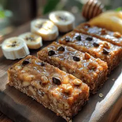 In the pursuit of healthier snacking options, the world of homemade treats offers a myriad of delightful possibilities. One standout recipe that combines nutrition, flavor, and simplicity is the Banana Bliss Oat Bars. These bars are a perfect embodiment of wholesome goodness, featuring the natural sweetness of ripe bananas, the heartiness of rolled oats, and the enriching qualities of nut butter. Whether you’re rushing out the door in the morning, looking for a nutritious pick-me-up after a workout, or craving a guilt-free dessert, these oat bars are designed to satisfy your cravings while keeping your health on track.