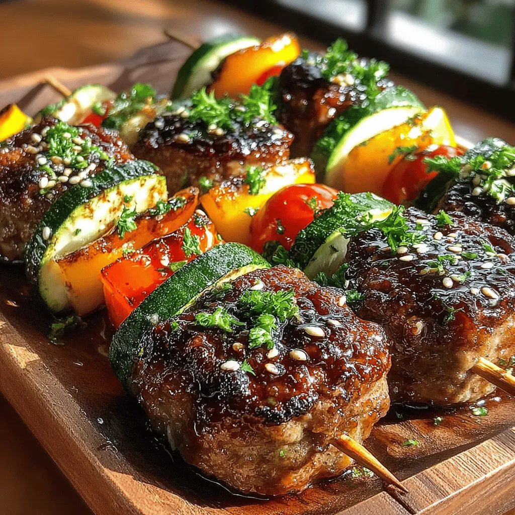 Selecting the right vegetables is crucial when preparing Honey Glazed Meatball and Veggie Skewers. Not only do vegetables add flavor and nutrition, but they also enhance the visual appeal of the dish. A colorful array of vegetables can elevate your skewers, making them more enticing for family and guests alike.