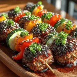Selecting the right vegetables is crucial when preparing Honey Glazed Meatball and Veggie Skewers. Not only do vegetables add flavor and nutrition, but they also enhance the visual appeal of the dish. A colorful array of vegetables can elevate your skewers, making them more enticing for family and guests alike.