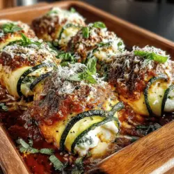 Zucchini Lasagna Rolls offer a delightful alternative to traditional lasagna, allowing you to enjoy all the flavors of the classic dish while keeping it light and healthy. By replacing pasta with zucchini, this recipe not only reduces carbohydrates but also adds a nutritious element to your meal. Perfect for a weeknight dinner or a special occasion, these rolls are easy to prepare and full of cheesy goodness. In this article, we’ll explore the ingredients, preparation steps, and the various benefits of incorporating zucchini into your diet.