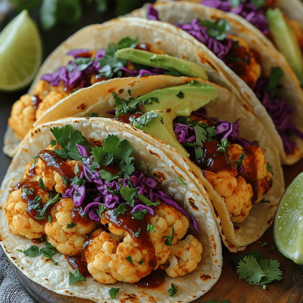 Imagine biting into a taco that is not only packed with flavor but also offers a satisfying crunch with every mouthful. Enter the Crispy BBQ Cauliflower Tacos – a vibrant and mouthwatering dish that has taken the culinary world by storm. These tacos are a delightful fusion of savory roasted cauliflower, coated in a crispy batter and slathered with rich BBQ sauce, perfectly complementing a variety of fresh toppings. Not only do they deliver on taste, but they also provide a healthier alternative to traditional meat-based tacos, making them an ideal choice for those looking to explore plant-based dining without sacrificing satisfaction.