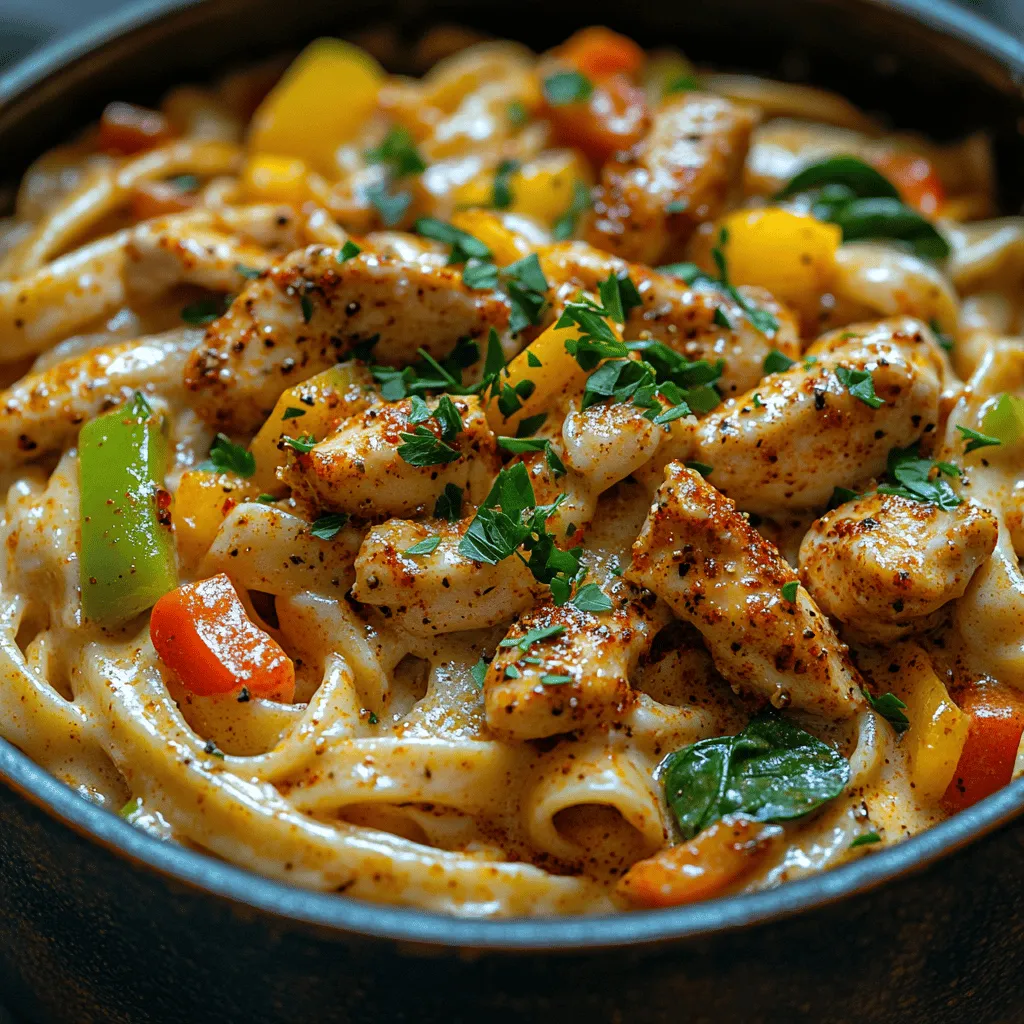 When it comes to weeknight dinners, few dishes can rival the simplicity and satisfaction of a one-pot meal. The One-Pot Cajun Chicken Alfredo is an exceptional choice for those looking to indulge in a rich and creamy pasta dish without the hassle of multiple cooking vessels. This dish marries the robust flavors of Cajun seasoning with tender chicken, fresh vegetables, and a luscious Alfredo sauce, all cooked together in one pot for maximum convenience and minimal cleanup.
