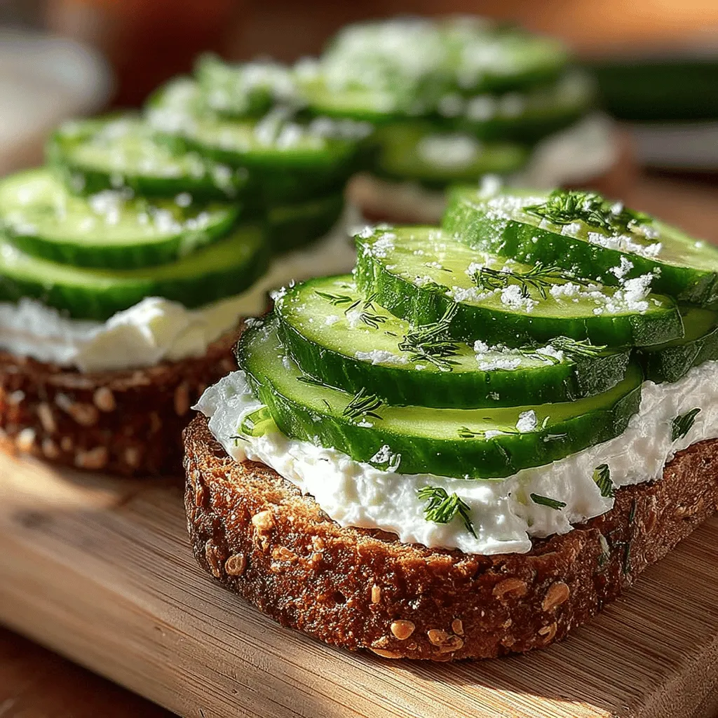 As the days warm up and the sun shines brighter, nothing is more satisfying than a light, refreshing snack that doesn’t weigh you down. Enter the Refreshing Cool Cucumber & Dill Sandwiches—a perfect combination of crisp, hydrating cucumbers and the aromatic, herbal notes of fresh dill. This delightful dish serves as an excellent option for a quick snack, a light lunch, or even a sophisticated appetizer at gatherings. Its appeal lies not only in its freshness but also in the versatility of its flavor profile, making it suitable for everything from casual picnics to elegant tea parties.