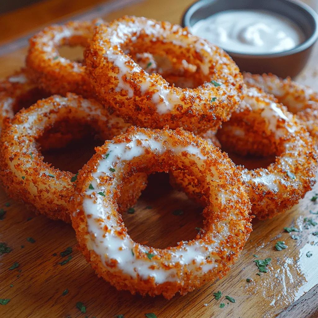 If you're in search of a snack that perfectly balances crunch and flavor, look no further than the air-fried onion ring. This recipe for Crispy Delight promises to elevate your snacking game with its perfectly seasoned and delightfully crunchy texture. Unlike traditional frying methods that often leave you feeling weighed down, air frying offers a healthier alternative without sacrificing taste. Whether you're preparing for a gathering with friends or simply indulging in a personal treat, these onion rings will deliver satisfaction in every bite.