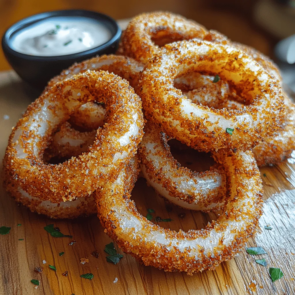 If you're in search of a snack that perfectly balances crunch and flavor, look no further than the air-fried onion ring. This recipe for Crispy Delight promises to elevate your snacking game with its perfectly seasoned and delightfully crunchy texture. Unlike traditional frying methods that often leave you feeling weighed down, air frying offers a healthier alternative without sacrificing taste. Whether you're preparing for a gathering with friends or simply indulging in a personal treat, these onion rings will deliver satisfaction in every bite.