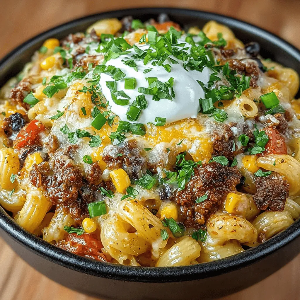In the realm of weeknight dinners, few meals strike the perfect balance between comfort, convenience, and flavor as strikingly as One-Pot Creamy Taco Macaroni. This dish is the ultimate solution for families seeking a hearty meal that pleases even the pickiest of eaters. Combining the beloved flavors of traditional tacos with the creamy comfort of mac and cheese, this recipe offers a delightful twist that is sure to become a household favorite.