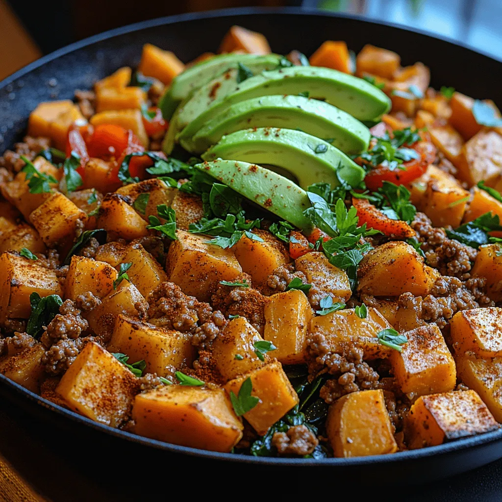 In the realm of quick and nutritious meals, the Savory Sweet Potato and Turkey Skillet stands out as a delightful option that combines flavor, health, and convenience. This one-pan dish not only brings together the sweet earthiness of sweet potatoes and the savory richness of ground turkey but also offers a medley of textures and tastes that can please even the pickiest of eaters. Whether you're looking for a family-friendly dinner or a meal prep solution for the week ahead, this skillet recipe is both satisfying and straightforward.