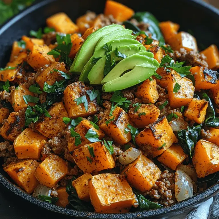 In the realm of quick and nutritious meals, the Savory Sweet Potato and Turkey Skillet stands out as a delightful option that combines flavor, health, and convenience. This one-pan dish not only brings together the sweet earthiness of sweet potatoes and the savory richness of ground turkey but also offers a medley of textures and tastes that can please even the pickiest of eaters. Whether you're looking for a family-friendly dinner or a meal prep solution for the week ahead, this skillet recipe is both satisfying and straightforward.