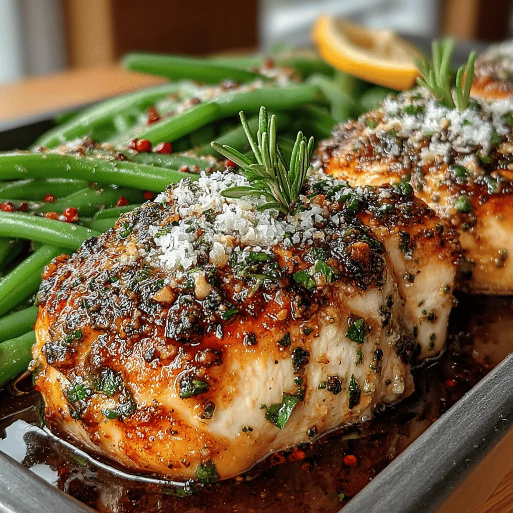 In the quest for a quick yet nutritious dinner, Garlic Herb Chicken & Green Bean Bliss stands out as a remarkable option. This dish marries the savory richness of garlic and fresh herbs with the satisfying texture of tender chicken and crisp green beans, creating a meal that delights the palate while also supporting a healthy lifestyle. With its balance of flavors and commitment to wholesome ingredients, this recipe is perfect for health-conscious eaters and busy families alike. Whether you're looking to impress guests or simply want a delicious dinner option that requires minimal effort, this dish is sure to become a staple in your culinary repertoire.