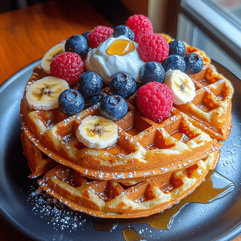 In the realm of breakfast foods, waffles hold a special place. They are versatile, delicious, and can be tailored to fit a variety of dietary preferences. Among the myriad of waffle recipes, the Cottage Cheese Power Waffles stand out for their unique blend of taste and nutrition. This dish combines the comforting texture of traditional waffles with the nutritional powerhouse that is cottage cheese, creating a meal that satisfies both your hunger and your health goals.
