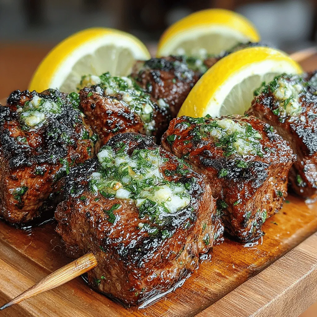Grilled steak bites are the ultimate dish for anyone looking to impress at their next gathering, barbecue, or even a simple family dinner. These bite-sized morsels of tender steak, coated in a rich garlic butter sauce, are not only incredibly flavorful but also easy to prepare. Imagine the sizzling sound of steak grilling, the aroma of garlic wafting through the air, and the delighted expressions of your guests as they savor each delicious bite. This recipe is designed to elevate your culinary repertoire, making you the star of any gathering.