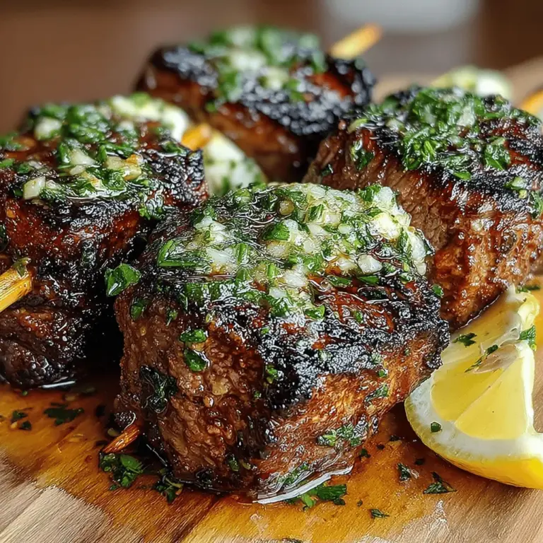 Grilled steak bites are the ultimate dish for anyone looking to impress at their next gathering, barbecue, or even a simple family dinner. These bite-sized morsels of tender steak, coated in a rich garlic butter sauce, are not only incredibly flavorful but also easy to prepare. Imagine the sizzling sound of steak grilling, the aroma of garlic wafting through the air, and the delighted expressions of your guests as they savor each delicious bite. This recipe is designed to elevate your culinary repertoire, making you the star of any gathering.