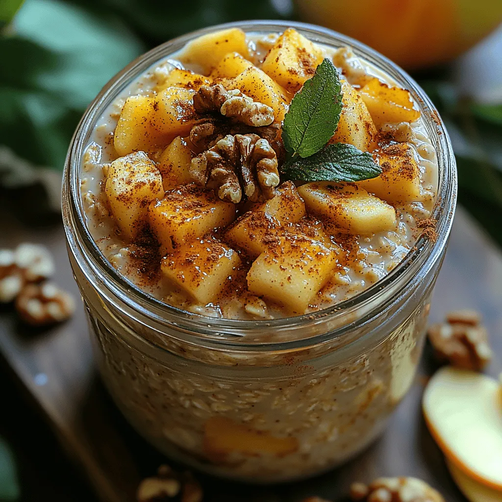 In recent years, overnight oats have gained immense popularity as a convenient and nutritious breakfast option. They offer a perfect solution for busy mornings, allowing you to prepare a wholesome meal the night before and grab it on your way out the door. Among the myriad of flavor combinations, Sweet Apple Pie Overnight Oats stand out by merging the nostalgic and comforting flavors of traditional apple pie with the wholesome goodness of oats. This delightful recipe not only satisfies your sweet tooth but also nourishes you with essential nutrients, making it a balanced start to your day.
