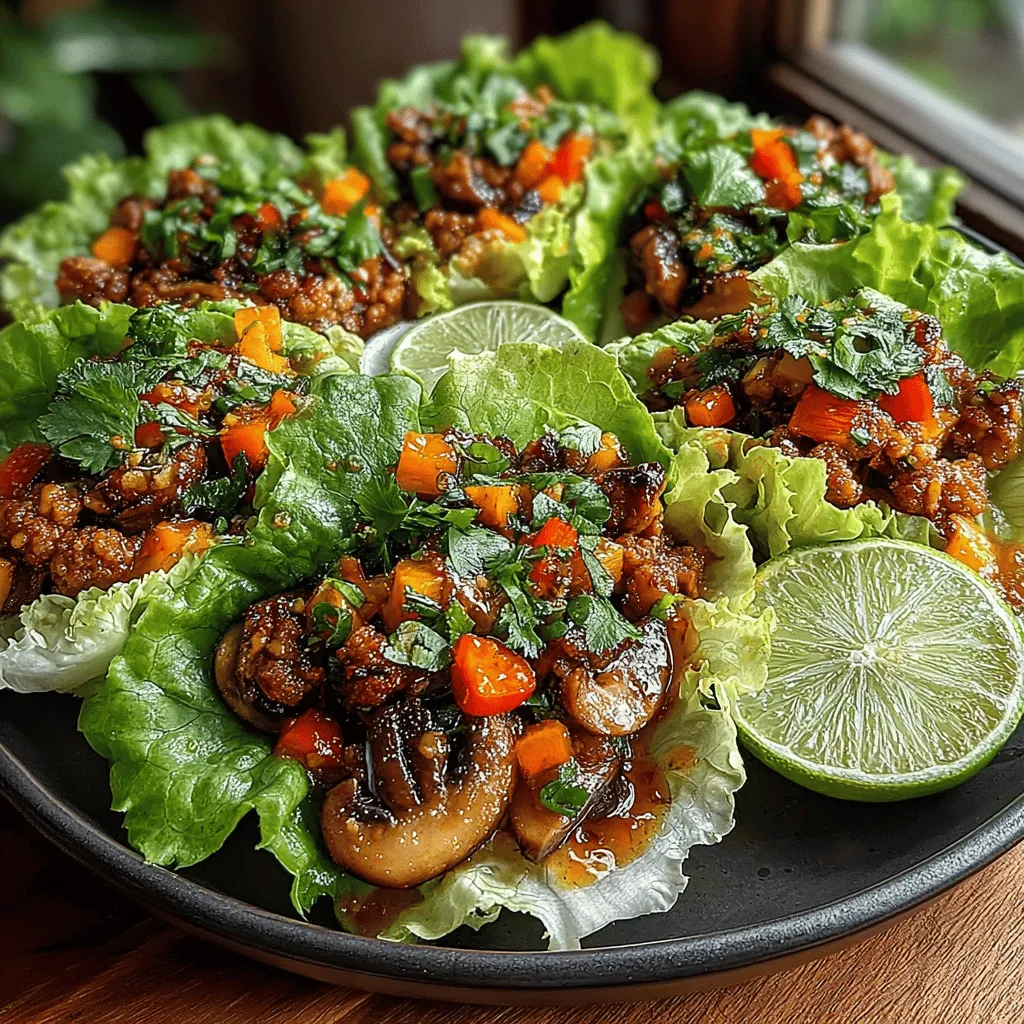 When you're seeking a meal that perfectly combines health, flavor, and ease of preparation, look no further than Sweet Chili Chicken Lettuce Wraps. This delightful dish has gained popularity for its ability to appeal to various palates while also being light and nutritious. Whether you're planning a casual family dinner, prepping meals for the week, or hosting friends for a get-together, these lettuce wraps are an excellent choice. The balance of savory ground chicken, crunchy vegetables, and fresh, crisp lettuce creates a delicious experience that tantalizes the taste buds.