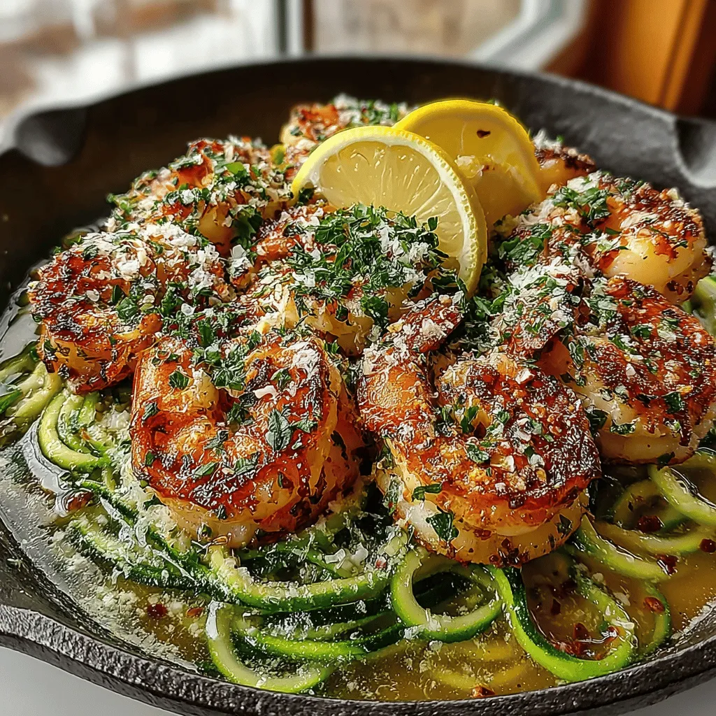 To create the perfect garlic butter shrimp and zoodles, it’s essential to understand the role of each ingredient in this flavorful dish. Let’s take a closer look at the main components that come together to make this recipe shine.