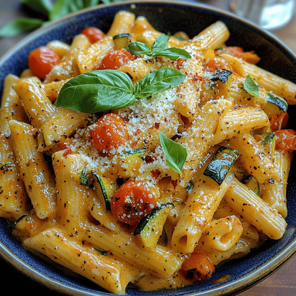 Pasta dishes are universally loved for their comforting nature and remarkable versatility. They serve as a blank canvas that can be adapted to suit a variety of tastes and dietary preferences. Among the myriad of pasta recipes available, Creamy Roasted Veggie Pasta stands out as a wholesome and satisfying option. This dish not only delivers on flavor but also showcases a medley of vibrant vegetables, making it a nourishing choice that excites the palate. With its rich creaminess complemented by the natural sweetness of roasted vegetables, this pasta dish strikes a perfect balance between indulgence and healthfulness.