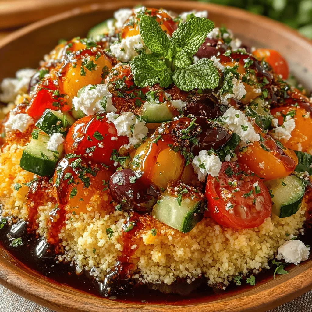 As the sun shines brighter and the days grow longer, summer brings with it a desire for lighter, refreshing meals that can invigorate both body and spirit. One such delightful dish is the Mediterranean Couscous Salad, a vibrant medley of colors and flavors that embodies the essence of the sunny Mediterranean coast. This salad is not only visually appealing but also packed with fresh ingredients that provide a nutritious boost, making it an ideal choice for summer gatherings, picnics, or as a meal prep option to enjoy throughout the week.
