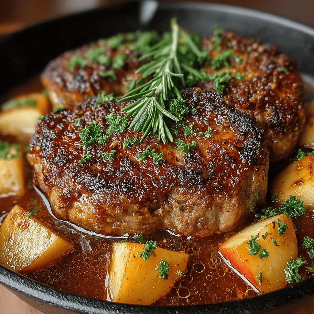 When it comes to home cooking, few dishes can evoke the warmth and comfort of a well-prepared pork chop. Among the myriad of recipes that grace our family tables, Sweet & Savory Maple Apple Pork Chops stands out as a delightful fusion of flavors that captivates palates and fills hearts. This dish beautifully marries the sweetness of maple syrup and fresh apples with the savory richness of pork, making it an irresistible option for both weeknight dinners and special occasions.