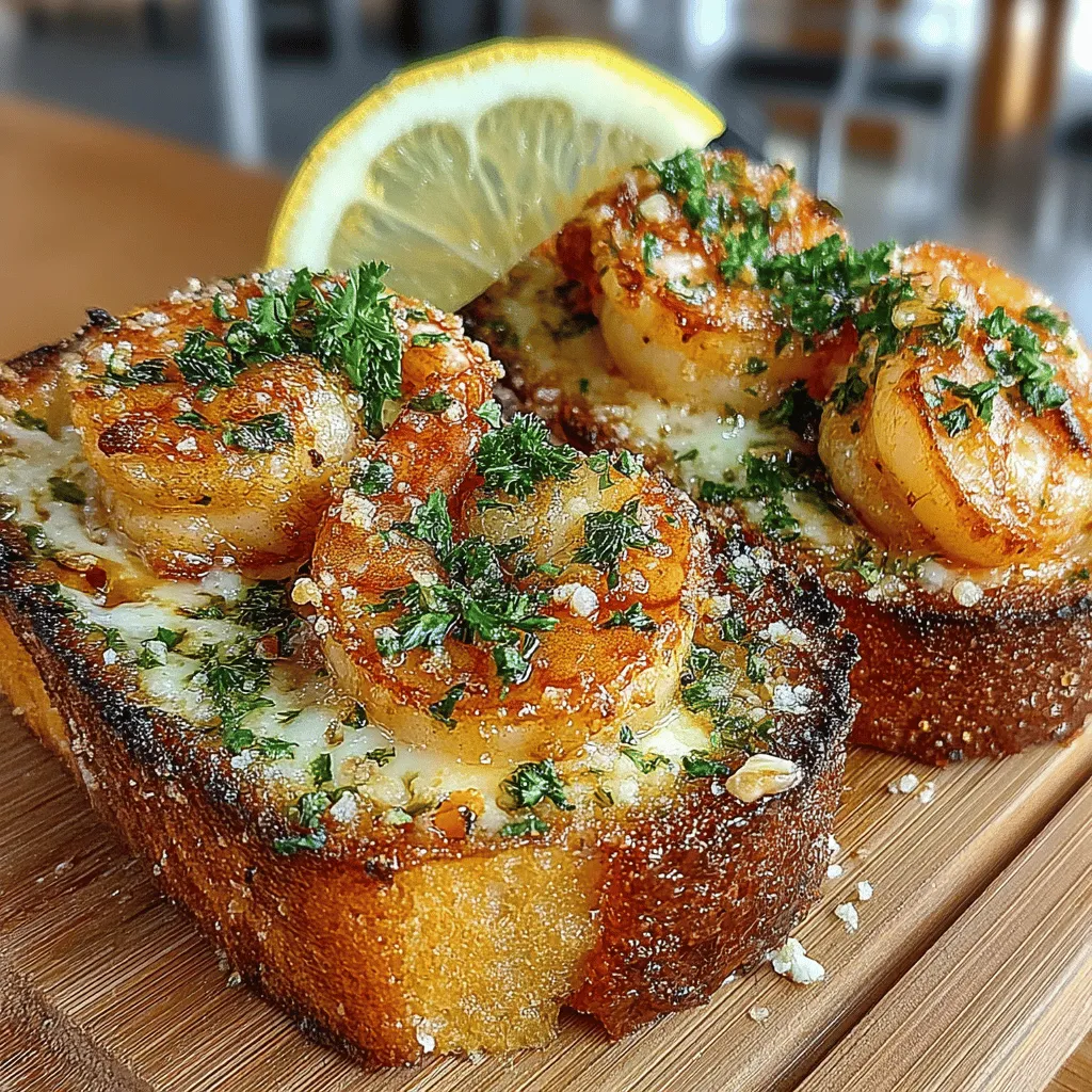 If you're searching for a dish that combines rich flavors with satisfying textures, look no further than garlic butter shrimp toast melts. This mouthwatering recipe features succulent shrimp enveloped in a luscious garlic butter sauce, all served atop crispy, toasted sourdough bread. Whether you're planning a casual dinner, an elegant appetizer for a gathering, or a comforting family meal, this dish is sure to impress and delight your taste buds.