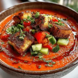 As the temperature rises and the sun shines brighter, the culinary world often shifts towards lighter, more refreshing fare. Chilled soups, often overlooked in favor of their hot counterparts, offer a delightful way to enjoy seasonal produce while keeping cool. Among the myriad of chilled soups, the Refreshing Chilled Tomato Basil Soup stands out as a classic that embodies the essence of summer flavors. With its vibrant colors and refreshing taste, this soup not only satisfies the palate but also nourishes the body.