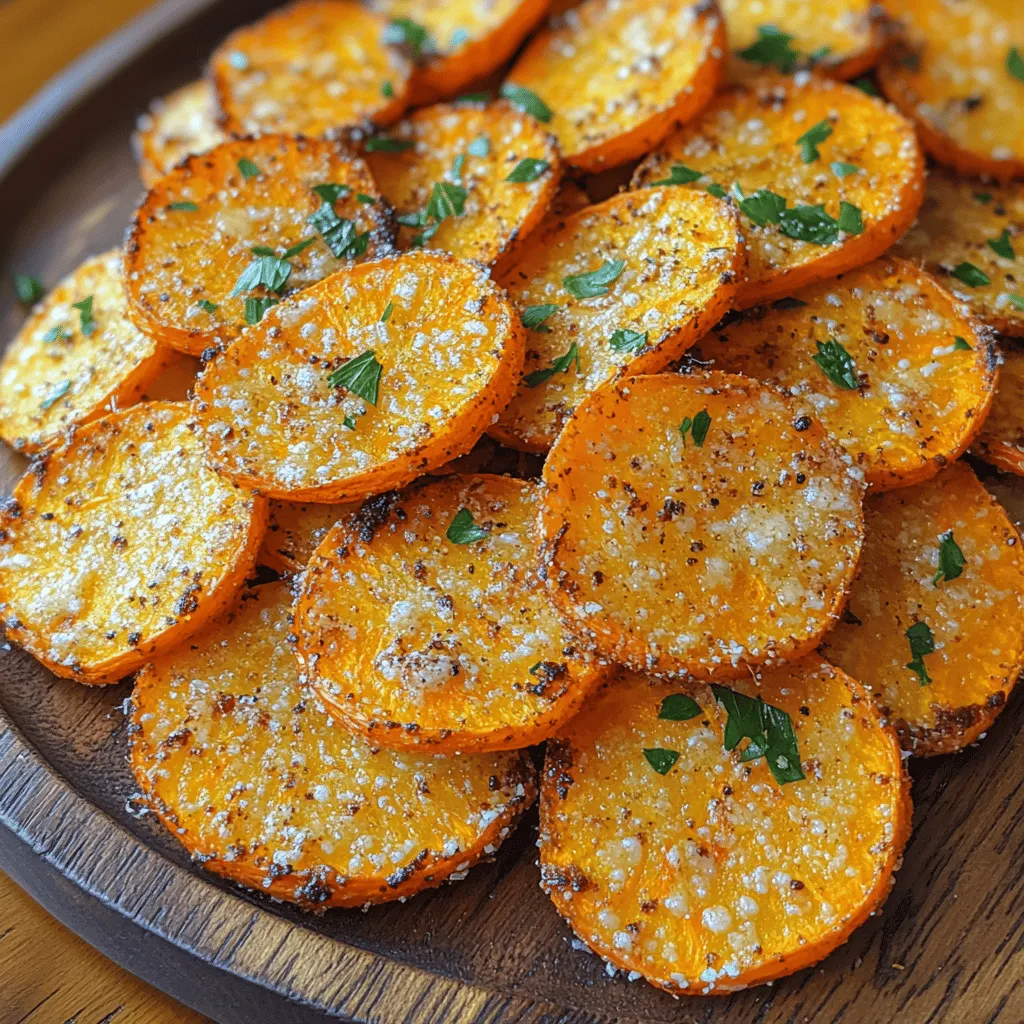 The growing trend toward healthy eating has led many to seek out alternatives to traditional fried snacks. Baked vegetable chips are an excellent choice, offering all the crunch and satisfaction without the excess oil and calories. Carrots, in particular, are a versatile vegetable that can be transformed into a snack that is both nutritious and delicious. Rich in vitamins A, C, and K, as well as fiber and antioxidants, carrots provide an array of health benefits, including improved vision, enhanced immune function, and better skin health. By incorporating Parmesan cheese into the mix, these chips gain an irresistible flavor boost that makes them hard to resist.