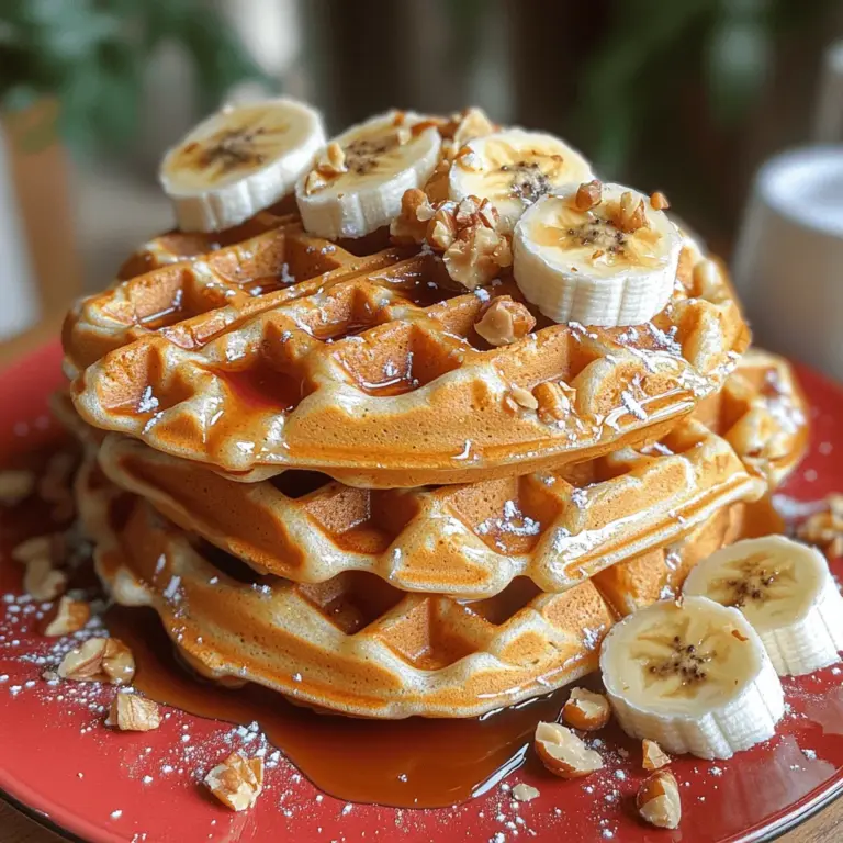 In today’s fast-paced world, the importance of homemade meals cannot be overstated. They not only nurture our bodies but also serve as a medium for family connection and bonding. One recipe that perfectly encapsulates this is the Fluffy Peanut Butter Protein Waffles. These delightful waffles offer a nutritious boost to your morning routine, making them an ideal choice for anyone looking to start their day off right. Whether you’re a busy parent trying to get everyone fed before school or a fitness enthusiast looking for that perfect post-workout meal, these waffles provide the ideal balance of protein, flavor, and satisfaction.