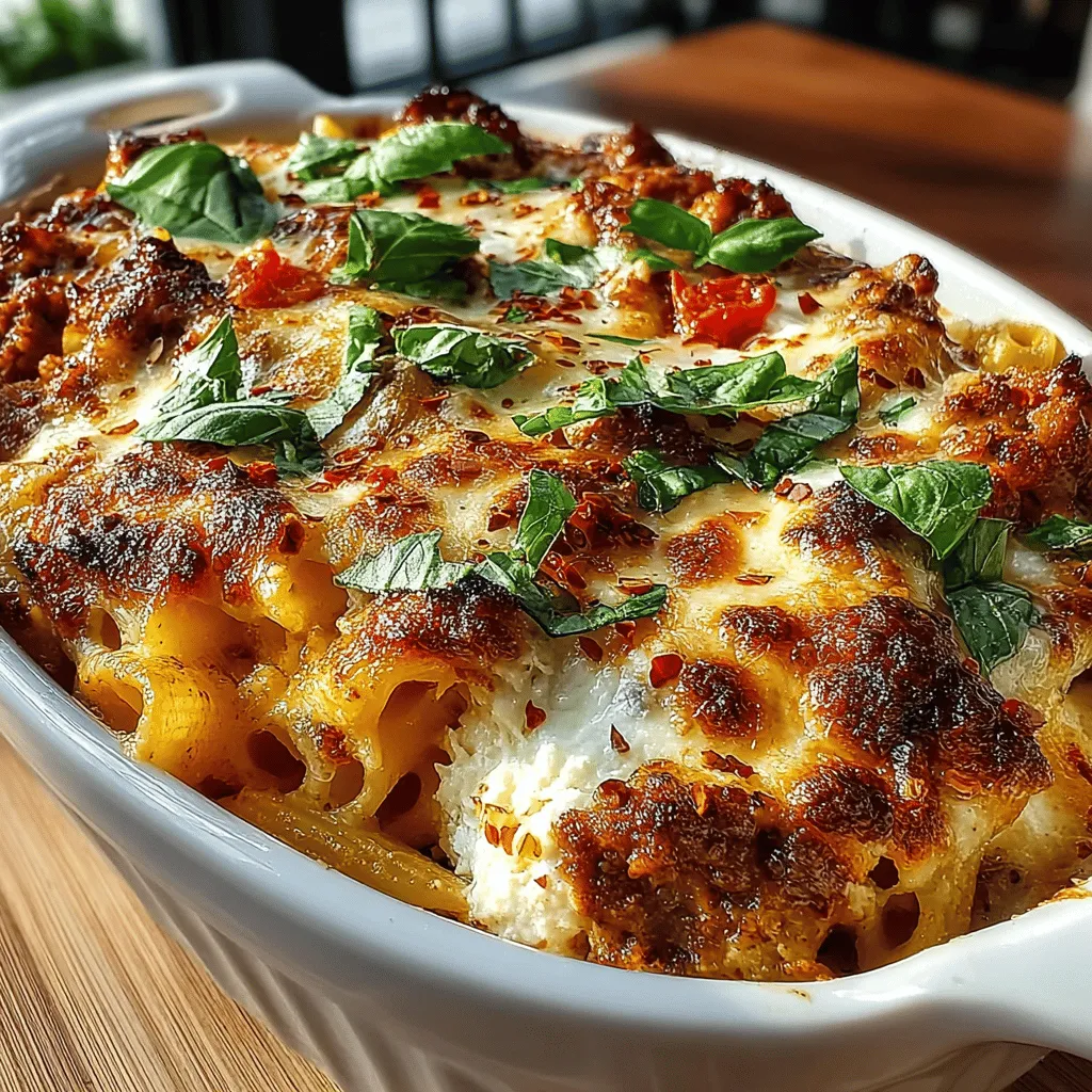 If you're on the hunt for a dish that embodies comfort and indulgence, look no further than Creamy Baked Penne with Italian Sausage. This rich, creamy pasta bake is not only a feast for the taste buds but also a wonderful way to bring family and friends together around the dining table. The combination of tender penne pasta enveloped in a velvety sauce, paired with the robust flavor of Italian sausage, creates a dish that is satisfying and heartwarming.