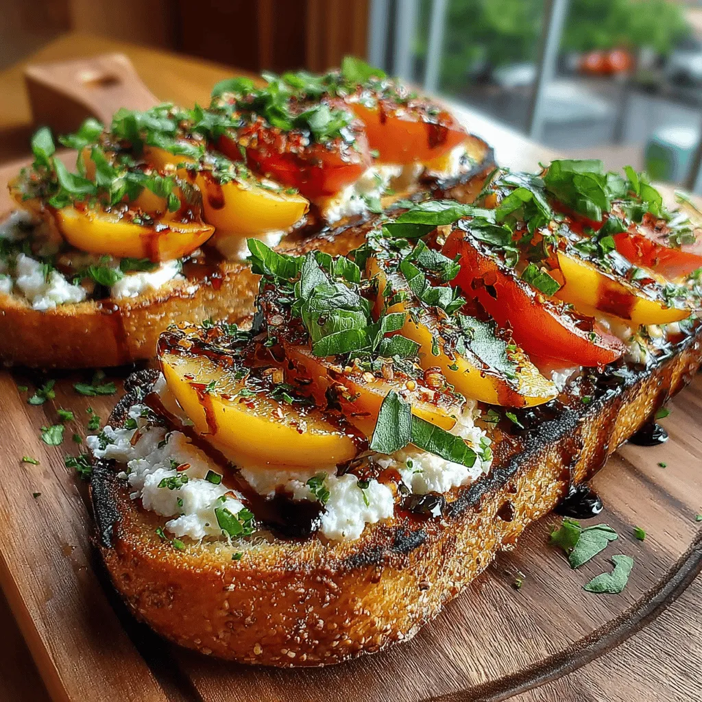 Flatbreads have firmly established themselves as a staple in modern cuisine, celebrated for their versatility and ease of preparation. Whether served as an appetizer, a side dish, or the main event, flatbreads offer a canvas for a myriad of flavors and ingredients. Among the many delightful variations, the Sweet Peachy Basil Bliss Flatbread stands out as a harmonious blend of sweet and savory elements that tantalize the taste buds. This unique recipe captures the essence of summer with juicy, ripe peaches and the aromatic freshness of basil, making it a perfect dish for warm-weather gatherings or casual family dinners.