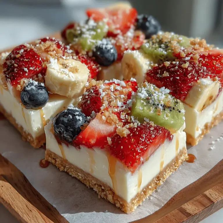 As the summer heat begins to rise, the quest for refreshing treats becomes a top priority. Among the myriad of options available, Fruity Delight Frozen Yogurt Bark stands out as a fun and nutritious dessert that not only cools you down but also tantalizes your taste buds. This delightful concoction features the creamy richness of Greek yogurt blended with vibrant, fresh fruits, making it an ideal choice for both children and adults alike. With its easy preparation and endless customization possibilities, this recipe is poised to become a staple at your summer gatherings.