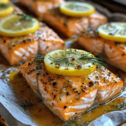 If you're seeking a dish that is both tantalizingly flavorful and effortlessly simple to prepare, look no further than the Zesty Lemon Herb Salmon Bake. This recipe beautifully marries the rich, buttery flavor of salmon with the bright, refreshing notes of lemon and a medley of fresh herbs. Not only does this dish promise a burst of flavor with every bite, but it also offers a health-conscious meal option that is packed with nutrients.