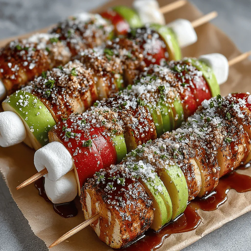 Snack skewers have gained immense popularity in recent years, becoming a staple for both casual gatherings and festive occasions. Their appeal lies in their simplicity and the endless possibilities for flavor combinations. Among the myriad of options, Maple Roasted Apple Snack Skewers stand out as a particularly delightful treat. This recipe marries the natural sweetness of fresh apples with the rich, caramel-like notes of pure maple syrup, complemented by warm spices that evoke the essence of autumn. The result is a snack that not only tantalizes the taste buds but also celebrates the seasonal bounty.