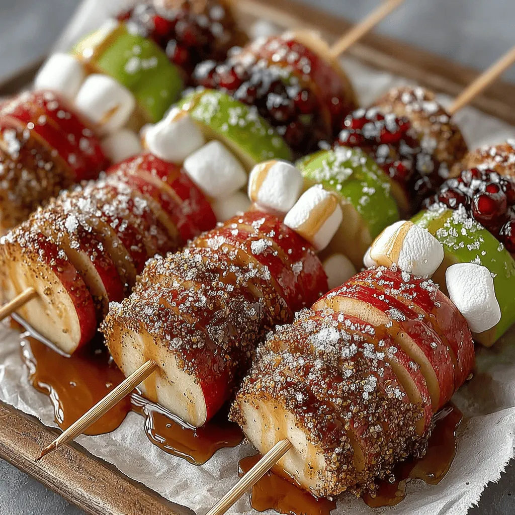 Snack skewers have gained immense popularity in recent years, becoming a staple for both casual gatherings and festive occasions. Their appeal lies in their simplicity and the endless possibilities for flavor combinations. Among the myriad of options, Maple Roasted Apple Snack Skewers stand out as a particularly delightful treat. This recipe marries the natural sweetness of fresh apples with the rich, caramel-like notes of pure maple syrup, complemented by warm spices that evoke the essence of autumn. The result is a snack that not only tantalizes the taste buds but also celebrates the seasonal bounty.