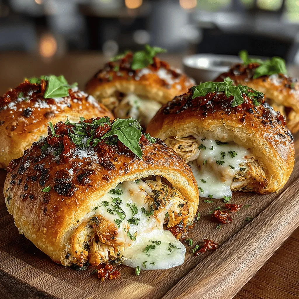 Step into the realm of quick, delicious appetizers with our Mini Chicken Pesto Crescent Melts. These savory bites are ideal for various occasions, whether you're hosting a festive gathering, cheering on your favorite team during game day, or enjoying a cozy family dinner. The delightful combination of tender chicken, aromatic basil pesto, and the flaky texture of crescent roll dough creates an irresistible treat that will have your guests clamoring for more. In this article, we will walk you through the preparation of this easy-to-make recipe, shedding light on the essential ingredients, cooking techniques, and unique flavor profiles that make these melts a true culinary delight. Regardless of your cooking experience, this recipe is designed to be approachable and rewarding, promising to elevate your appetizer game.