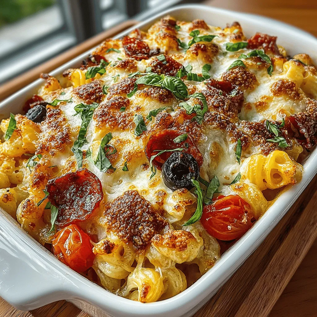 The combination of charcuterie and pasta may initially seem unconventional, yet it brings together the best of both worlds. Charcuterie boards have surged in popularity, showcasing an array of cured meats, cheeses, and accompaniments that tantalize the taste buds. By incorporating these elements into a baked pasta dish, you not only elevate traditional pasta but also create a unique dining experience. The melding of flavors and textures in this recipe is bound to impress your guests and leave them asking for seconds.