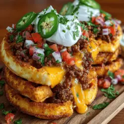 Mini Taco Waffle Sandwiches: Completing Your Culinary Adventure