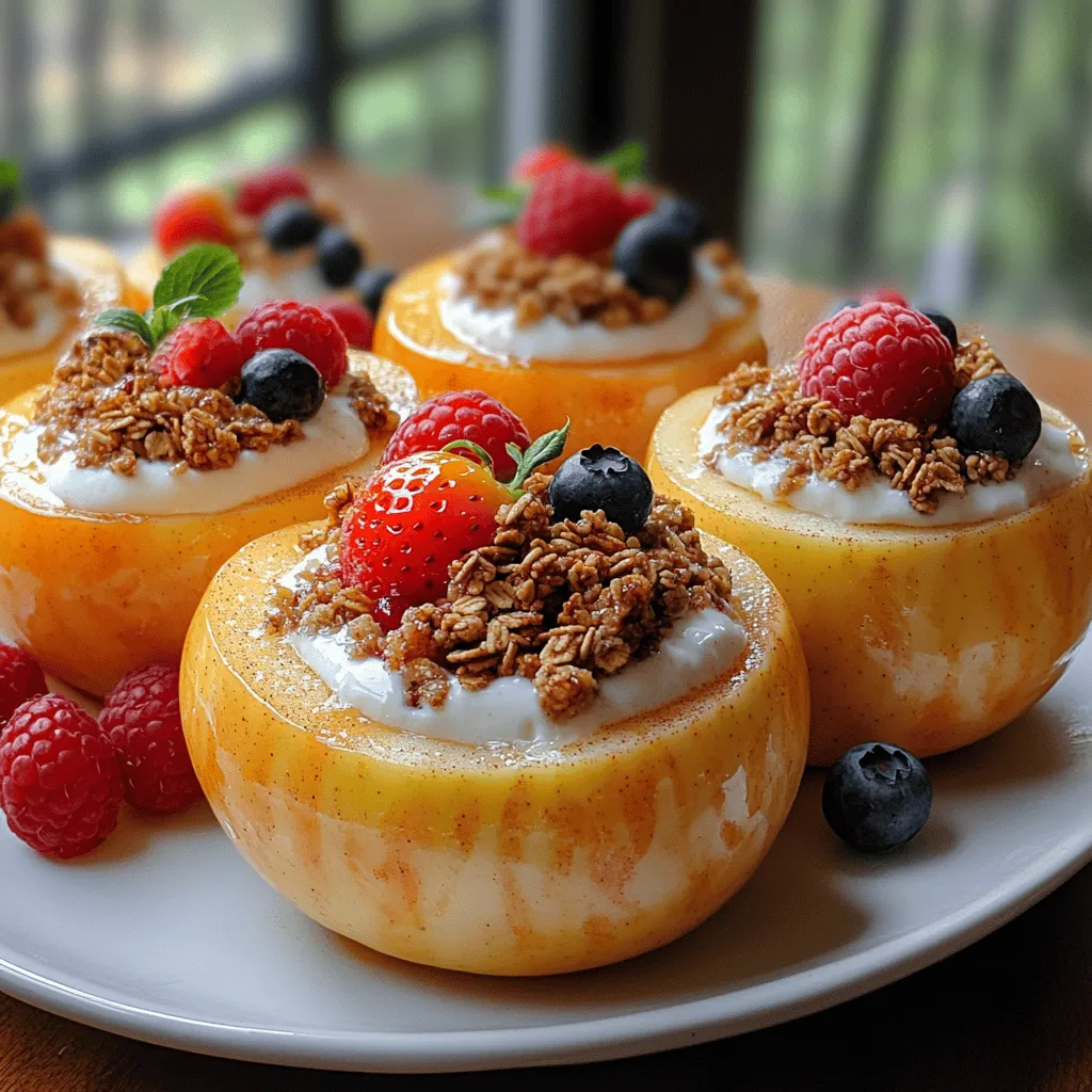 In the realm of healthy desserts, few options are as delightful and satisfying as Frozen Yogurt Stuffed Apple Slices. This innovative recipe combines the crispness of fresh apples with the creamy texture of Greek yogurt, resulting in a refreshing treat that is perfect for warm days or as a guilt-free snack. With a short prep time and simple ingredients, this dessert is not only enjoyable but also packed with nutrients, making it an ideal choice for those seeking a balance between indulgence and health.